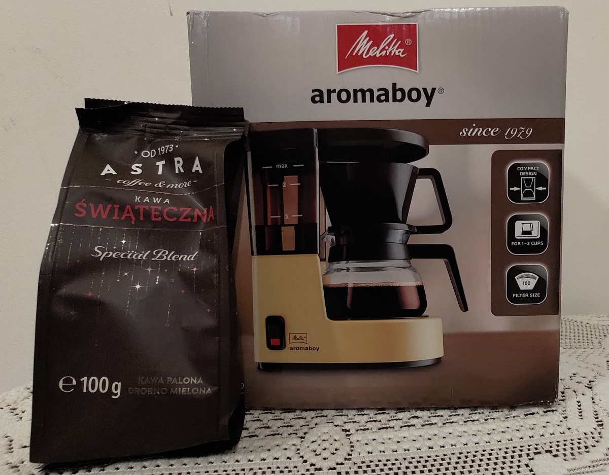 Ekspress przelewowy Melitta Aromaboy! Perfekcja wykonania!