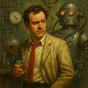 Wizualizacja wynalazcy Gallowaya Gallegherza w Czytelniku nienawidzę Cię 