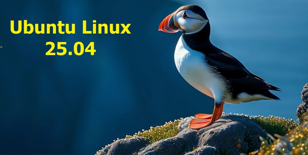 Dzielny Puffin w Ubuntu Linux 25.04